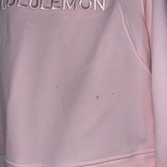 Flaw lululemon milkshake pullover word sweatshirt M/L - Picture 2 of 8
